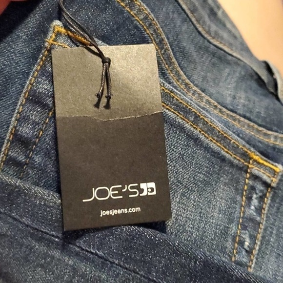 Joe's High Rise Straight Leg Distressed Jeans - Picture 9 of 9